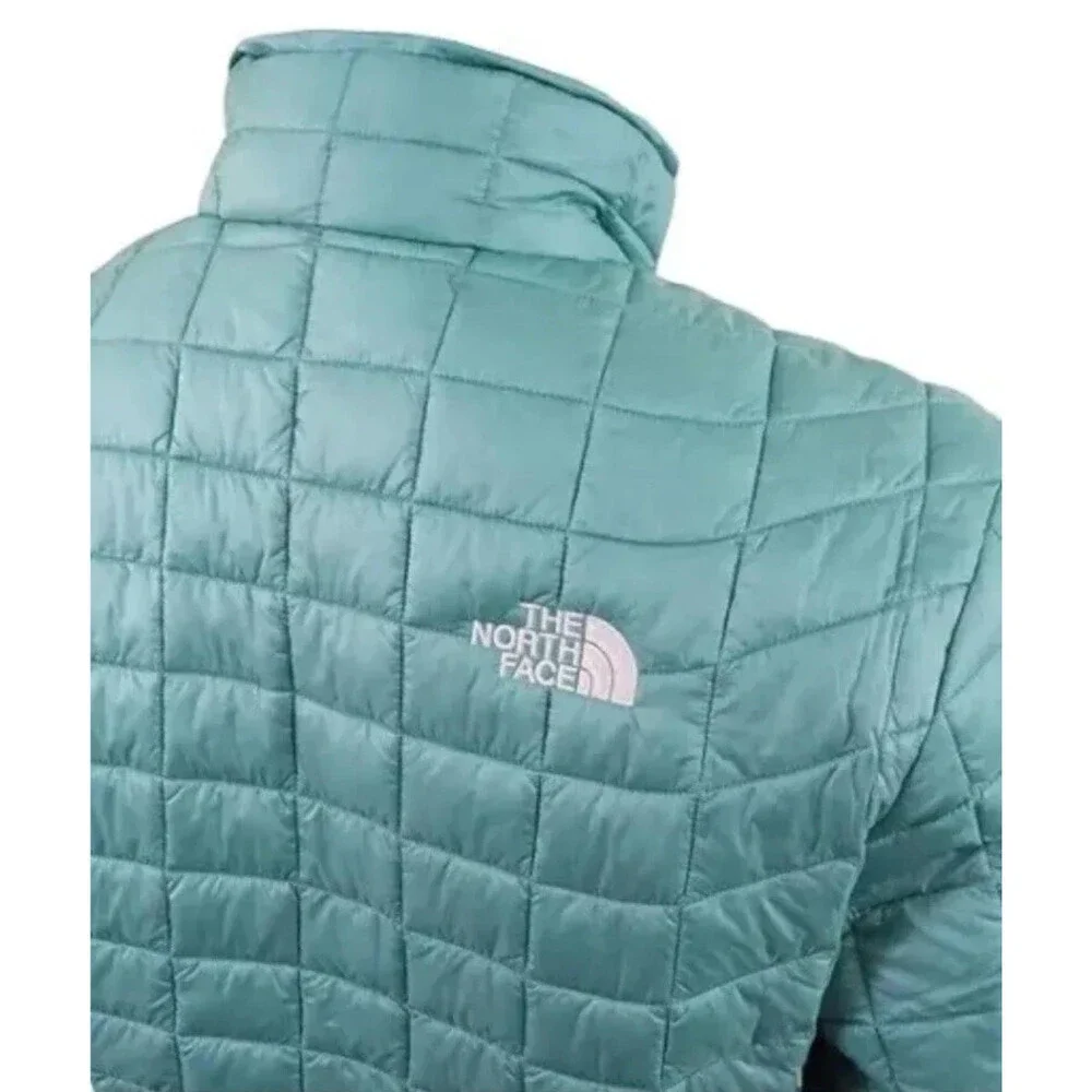The North Face Thermoball Eco Puffer Jacket Men's Small Blue Insulated UPS1141